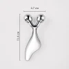 2-in-1 Facial Massager: Rollers and Gua Sha
