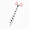3D Roller Facial Massager with Rose Quartz