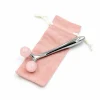 3D Roller Facial Massager with Rose Quartz