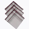 Men’s Handkerchiefs COTTON BURGUNDY