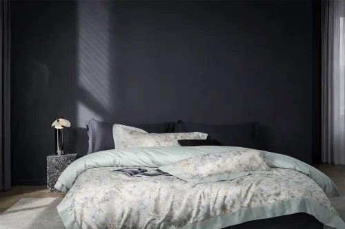 Silk pillowcase STEEL GREY (50×75)