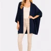 Cardigan ESSENTIAL NAVY (Baumwolle)