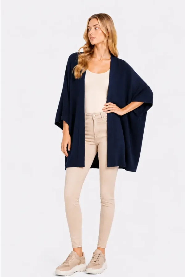Cardigan ESSENTIAL NAVY (Baumwolle)