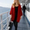 Ζακέτα ESSENTIAL RUBY (βαμβάκι)