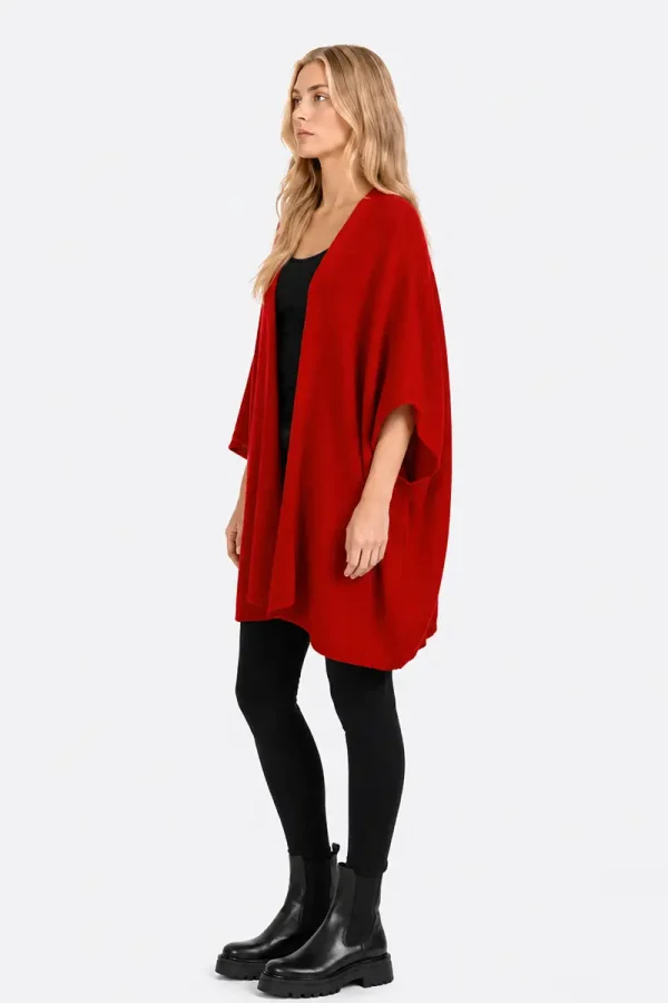 Ζακέτα ESSENTIAL RUBY (βαμβάκι)