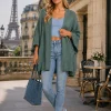 Cardigan ESSENTIAL WILLOW (katoen)