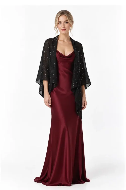 GLOW ONYX Stole (linen, bamboo)