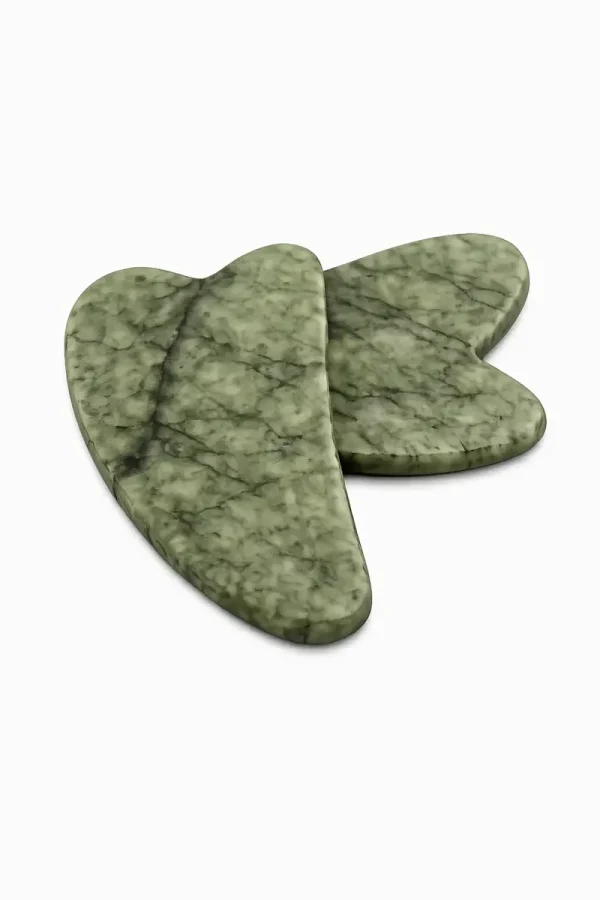 Σκραπέρ gua sha GREEN JADE SET