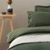 havin-green-ecocotton-3 HAVIN King-Size Bedding Set (Green)