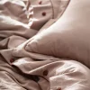 HAVIN King-Size Bedding Set (nude pink)