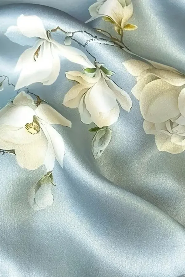 Silk Scarf MAGNOLIA BLOOM