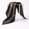 Silk Scarf NOIR MOSAIC