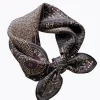 Silk Scarf NOIR MOSAIC