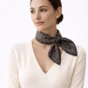 Silk Scarf NOIR MOSAIC