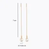 PEARL FLOW Gold-plated Earrings