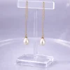 PEARL FLOW Gold-plated Earrings