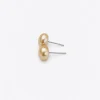 Pearl Stud Earrings GOLDEN GLOW