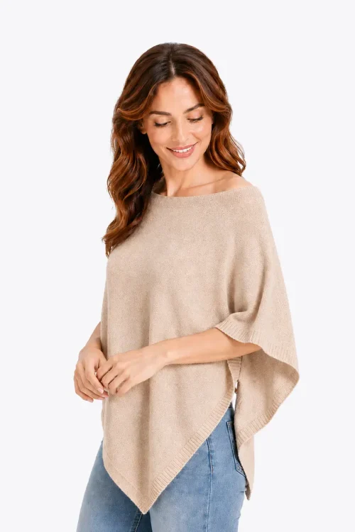 Poncho ALMONT MELANGE (cashmere)