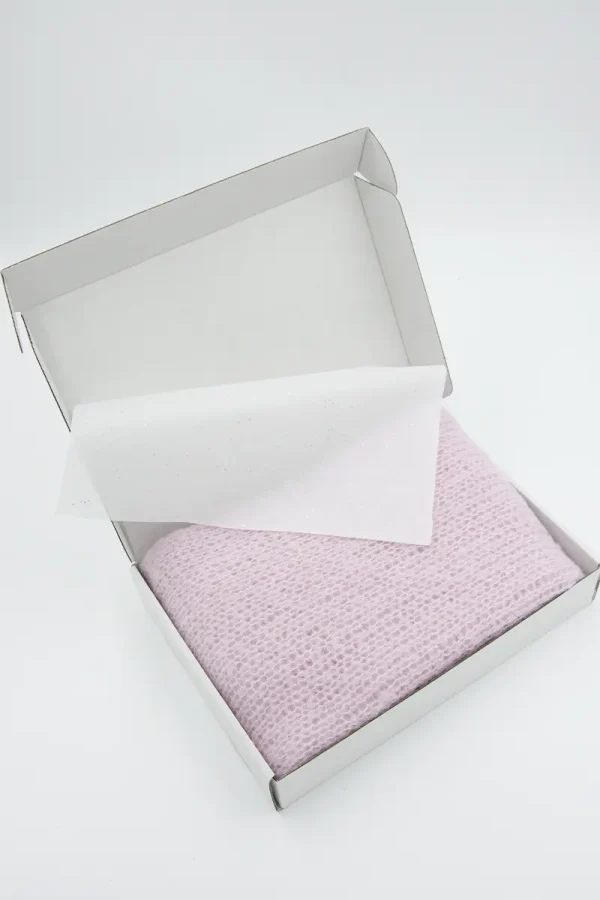 Poncho CLOUD BLUSH (alpaca/silk)