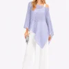 Poncho CLOUD LAVENDER (alpaca/silk)
