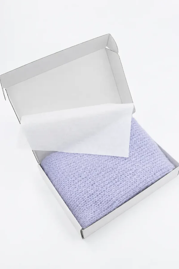 Poncho CLOUD LAVENDER (alpaca/silk)