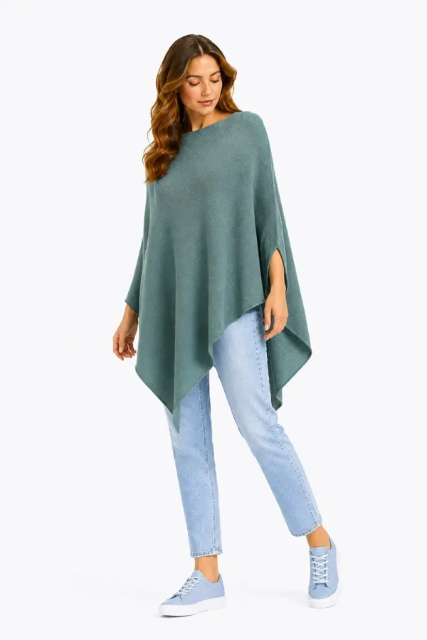 Poncho LIGHT WILLOW (cotton)