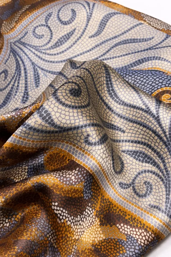Silk Scarf ROYAL MOSAIC