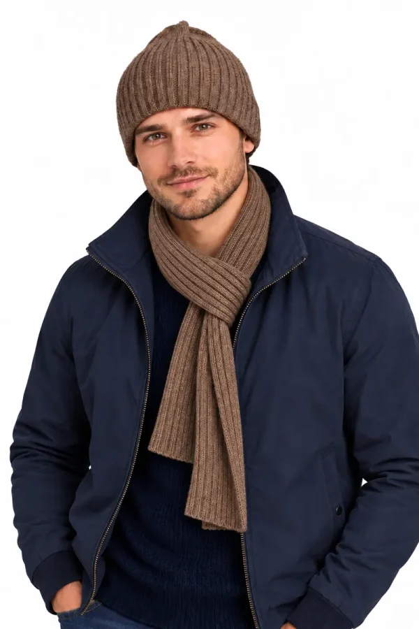 TAUPE Unisex Alpaca Scarf