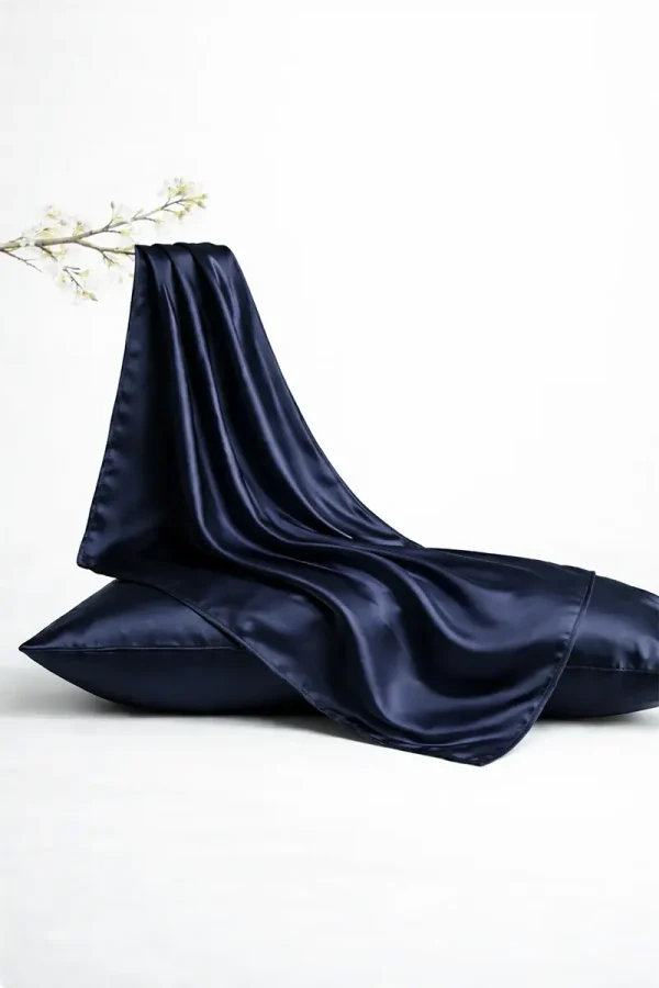 Silk pillowcase MYSTIC SAPPHIRE (50×65)