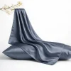 Silk pillowcase STEEL BLUE (50×65)