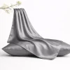 Silk pillowcase STEEL GREY (50×75)