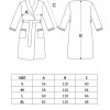 Women’s Bathrobe ECOSOFT (green)