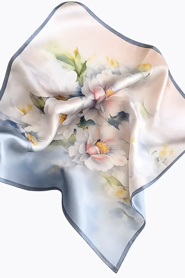 Silk Scarf SOFT BLOOM