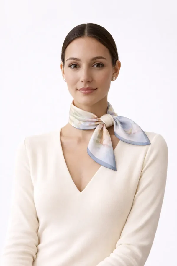 Silk Scarf SOFT BLOOM