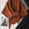 Triangle Scarf CINNAMON (Alpaca)
