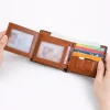 Men’s Leather Wallet AMBER BROWN