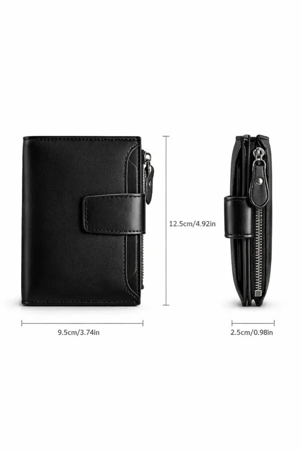 Carteira de pele THE BLACK