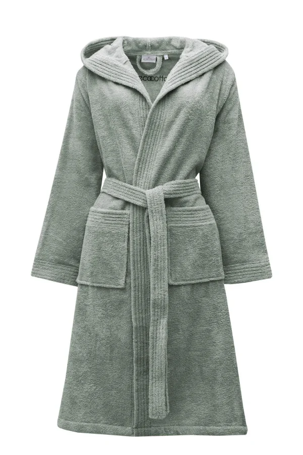 Women’s Bathrobe ECOSOFT (green)