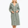 Women’s Bathrobe ECOSOFT (green)