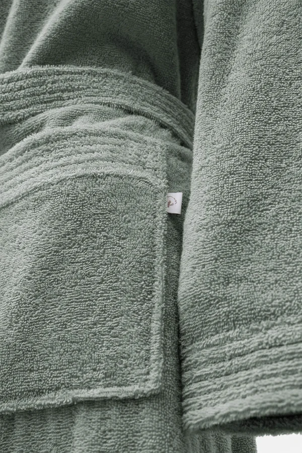 Women’s Bathrobe ECOSOFT (green)