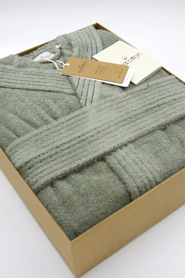 Women’s Bathrobe ECOSOFT (green)