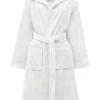 Women’s Bathrobe ECOSOFT (white)