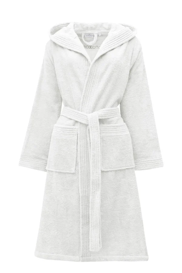 Women’s Bathrobe ECOSOFT (white)